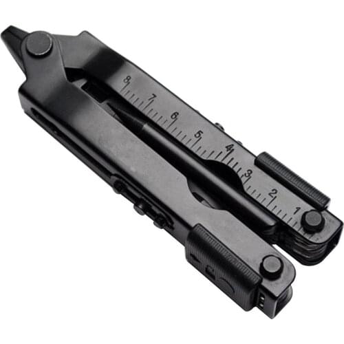 Outdoor Portable Stainless Steel Pliers Bottle Opener Ruler Survival Multi Tool