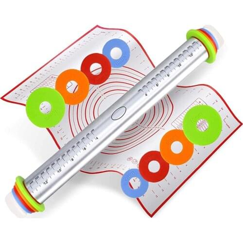 SHENJINLONG Silicone Dough Rolling Pins