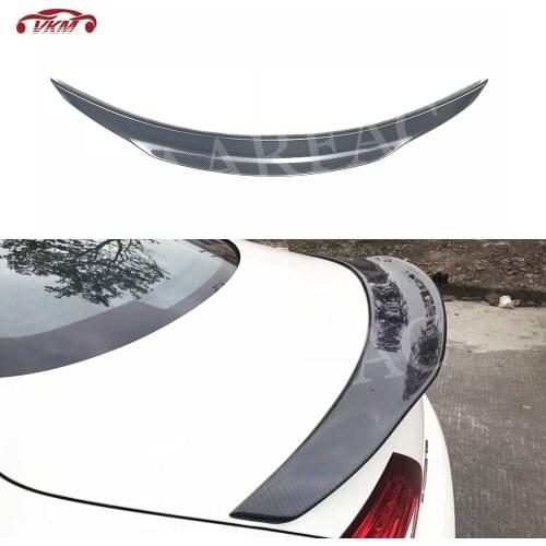 Carbon fiber Rear Bumper Lip Spoiler for Benz CLA Class W117 CLA180 CLA200 CLA260 CLA45 AMG 2013-2019