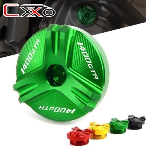 Top Fashion For KAWASAKI GTR1400 2012-2020 2013 2014 2015 2016 2017 2018 2019 Motorcycle CNC Aluminum Engine Oil Plug