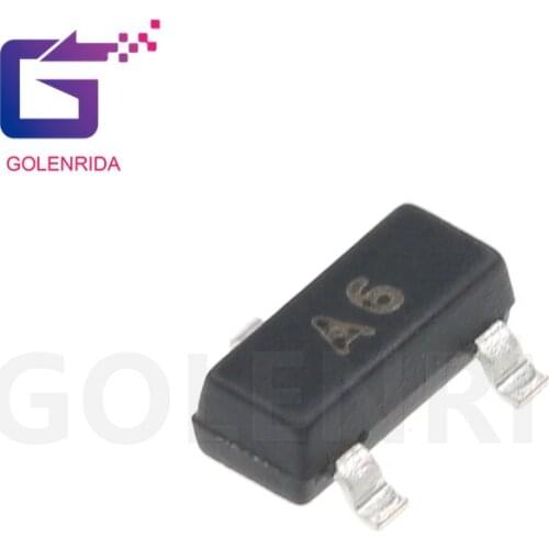 100pcs/lot BAS16 A6 SOT-23 High-speed diode