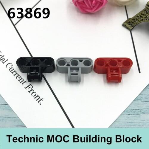 10PCS Technology Building Block Parts Compatible with Famous Brand Technology MOC Parts 63869 2x3 Shaft