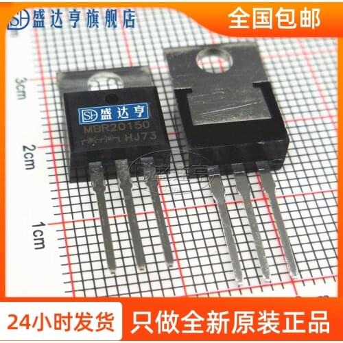 10Pcs/Lot MBR20150CT MBR20150 20A 150V TO220 DIP Schottky Barrier Diode