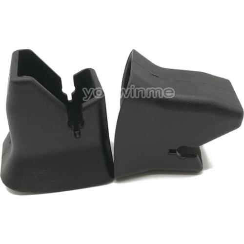 2Pcs Universal Baby Car Safe Seat ISOFIX Fixed Guide Groove Child Kids Safety Belt Auto Buckle Padding Black