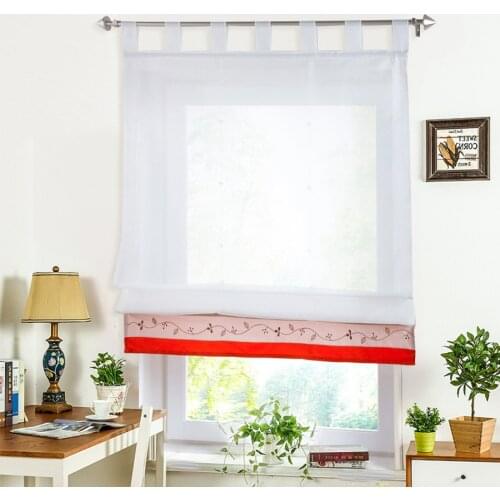 HPUTEXINE Roman Blinds On The Windows