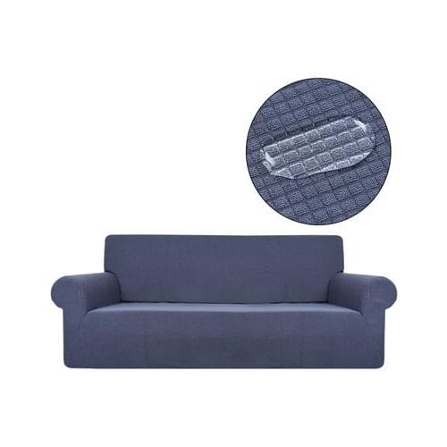 Plaid Universal Elastic All-inclusive Fluff Waterproof Sofa Cover Couch Case Sectional Sofa Protector Solid Color Armrest Covers