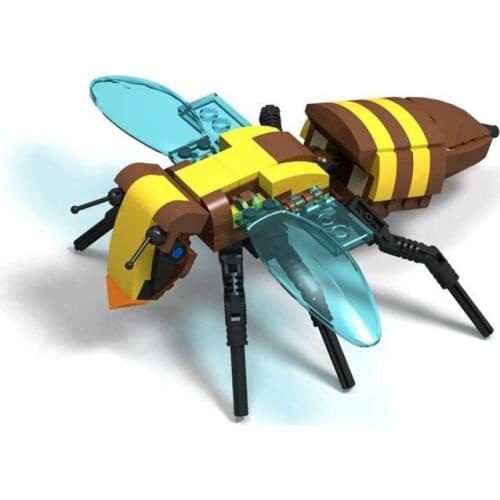147PCS Moc Animal Brick Bee Building Blocks Kid Gift And Educational Toys For Children Puzzle Toys