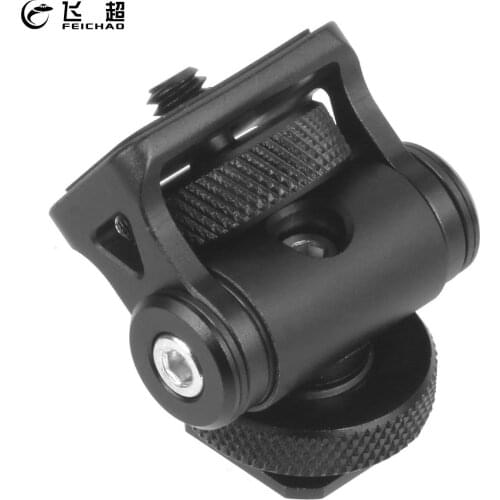 Mini Monitor Mount Hot Shoe Adapter 1/4" Tripod 180 Degree Tilt 360 Rotation Holder Microphone Flash Light Gimbal Accessories