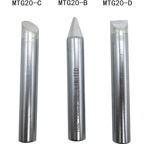 WELLER MTG20-B MTG20-C MTG20-D Soldering Tips Fit WLC200 SP80NUS SP80NUK LED Station SPG80 Iron Handle Pencil Welding Bit