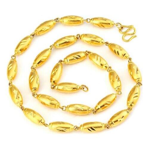 MEN AND TIAN JIN WITH JADE PENDANT, DRAGON AND JADE NECKLACE