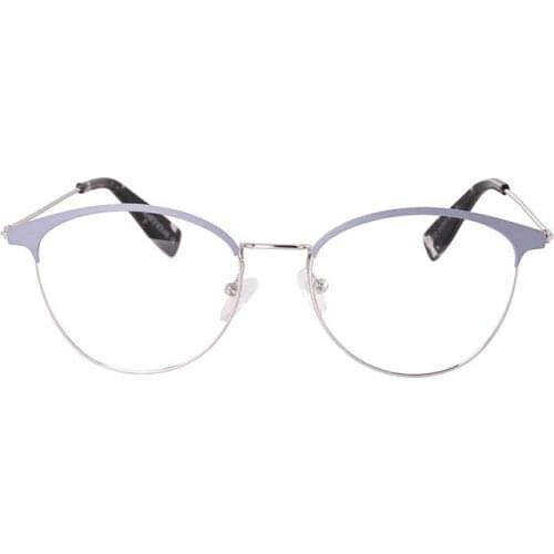 Half Rimless Spectacles Cat Eye Glasses Frames Metal frame Optical Fashion Eyewear Computer Glasses JD3253
