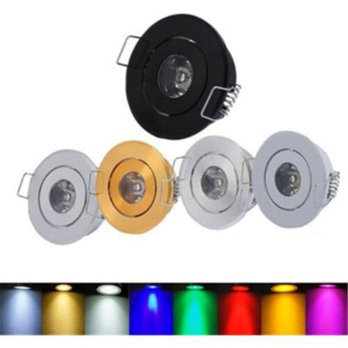 LED Spotlights Mini AC85-265V Ressessed Light Led Downlight Jewelry Cabinet Lamp LED Mini Spotlight Lamp