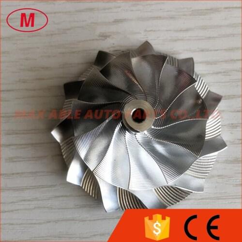TD03 11+0 blades 42.00/56.00mm Point milling high performance Turbocharger Billet/milling/aluminum 2618 compressor wheel