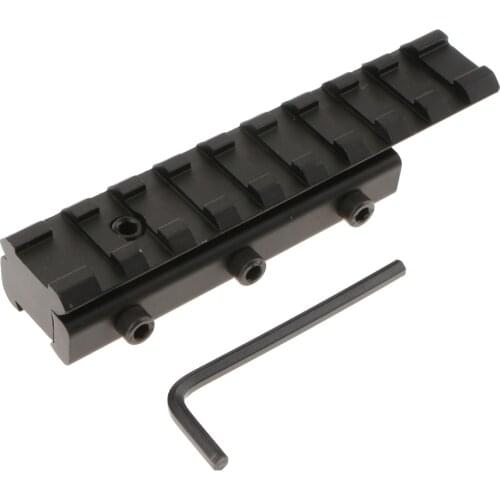 Prettyia 11 Mm Extended Dovetail on 20 Mm Picatinny Weaver Rail