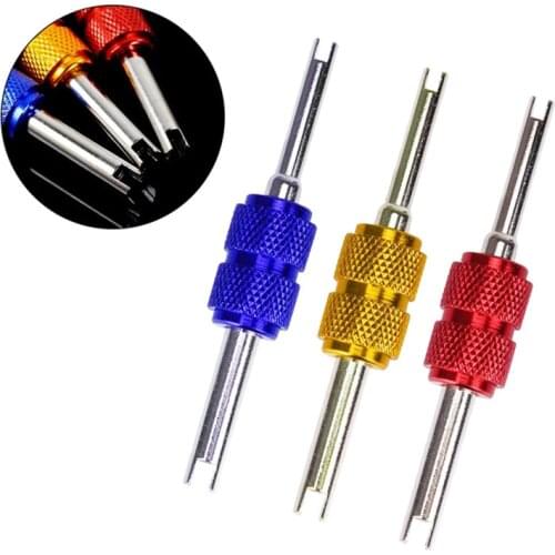 Universal Tire Valve Core Stems Remover Screwdriver Auto Truck Bicycle Wheel Air Conditioning Repair Install Remove Tool