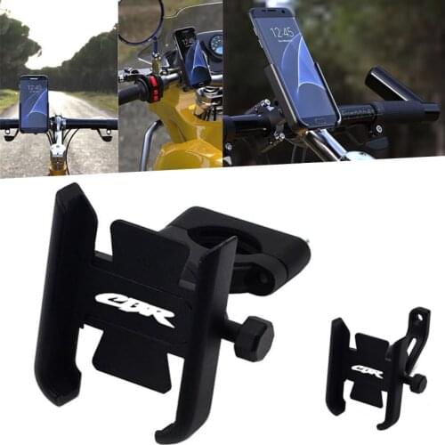 High Quality For Honda CBR600RR CBR1000RR CBR250RR 400RR 600RR 1000RR Motorcycle GPS Handlebar Mobile Phone Holder Stand Bracket