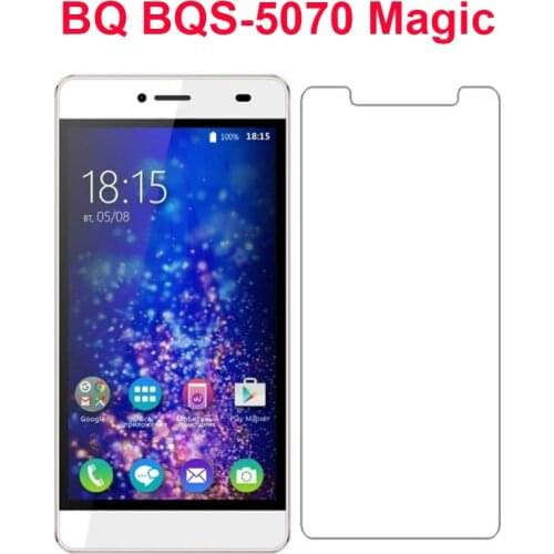 For BQ Mobile BQS-5070 Magic Tempered Glass Screen Protector 2.5 9h Safety Protective Film on BQS 5070 BQS5070 Glass Protector