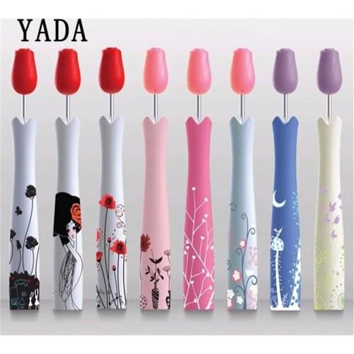 YADA Fashion Rose Flower&Wine Bottle Umbrellas Toy For Kids Women 3 Folding Cartoon Umbrella Mini Umbrellas Birthday Gifts YS856