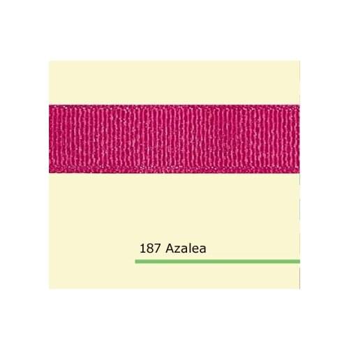 5/8" inch (16mm) silver metallic Azalea grosgrain ribbons