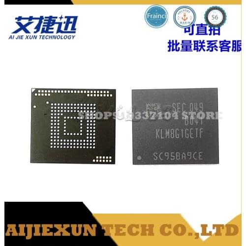 10pcs/lot KLM8G1GETF-B041 FBGA-153 Memory IC CHIPS NEW AND ORIGIANL