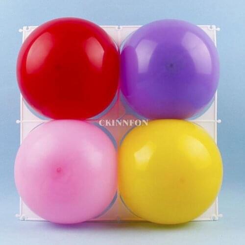 500Pcs/Lot Balloon Square 9 Grid 4 Grid Modeling Party Balloons Grids Wall Wedding Decoration