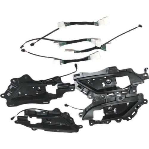 Car LED Decorative Light Special Atmosphere Lamp Decorative Lamp Door Light White Ice Blue 12V for Toyota Camry 2018