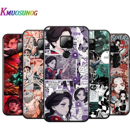 Kimetsu No Yaiba Demon Slayer Anime For Huawei Y9A Y8P 2020 Y8S Y7A Y9 Y7P Y5P Y9 Y7 Y6 Y5 Prime Pro 2019 2018 2017 Phone Case