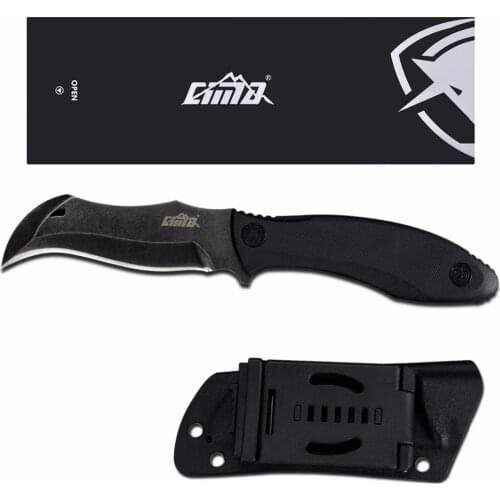 CIMA C896 Full Tang Fixed Blade Knife Unique design curve Tactical Fighting Knife