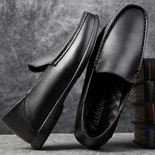 Breathabl comfortable hombre for fashion genuine sport mens casual men mens Mens formal moccasins Fashion work shoe new black
