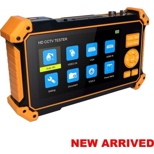 Multi-function camera monitoring tester detection camera tool Kangxin original CCTV tester display H52 8Mp AHD TVI CVI CVBS test