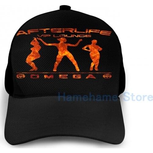 Fashion Mass Effect - Afterlife VIP Basketball Cap men women Graphic print black Unisex adult hat