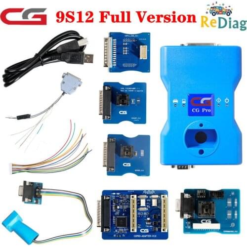 Original CGDI CG Pro 9S12 CAS4 For BMW Key Programmer Next Generation of CG100 CG-100 For Freescale Full Version All Adapters
