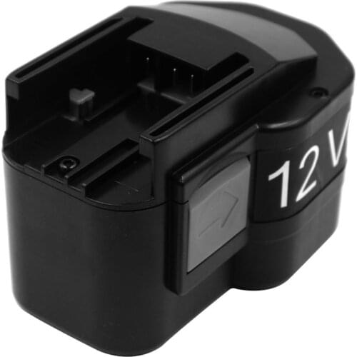 2.0Ah rechargeable battery pack AEG12A NiCAD Battery 12V Replacement for AEG 12v Battery BS12X BX12 BXL12 BXS12 BEST12BBPB