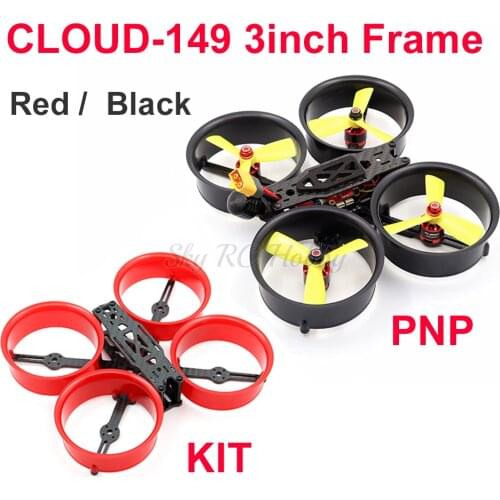 CLOUD-149 149mm 3inch Carbon Fiber Frame 1407 / 1507 Motor 4S 20A BLHELI_S Mini F4 1200TVL Camera FPV Racing RC Drone PNP / KIT