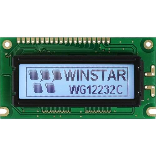 Compatible with WG12232c-TFH-N#A 12232c Industrial LCD Display Replacement New Grade A LCD