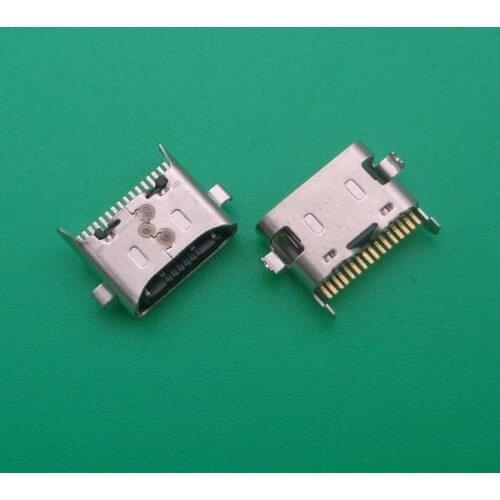 50pcs/lot Micro USB Charging Port Jack socket charger Connector dock For Samsung A20S A207F A 20S A20 S