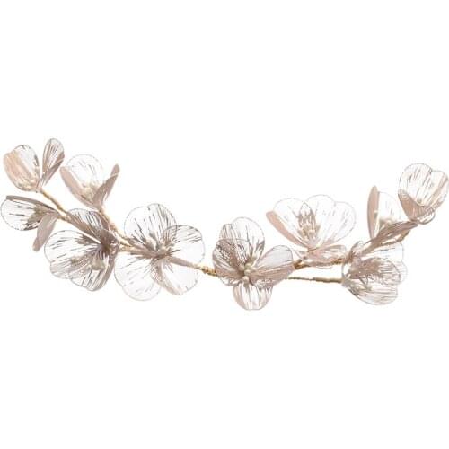 1pcs Unique Flower Pattern Decor Attractive Hair Band Small Fresh Women Sweet Wedding Elegant Girls Hair Jewelry LL@17