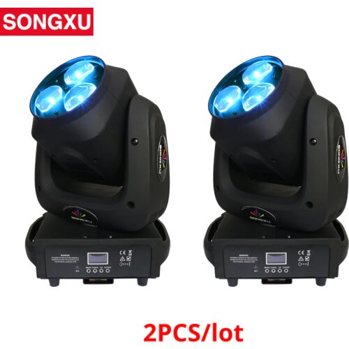 2pcs a Lot 3x40W Zoom Bee Eye Moving Head Light RGBW 4in1 Moving Head Light with Zoom Function for Disco Event Party/SX-MH0340