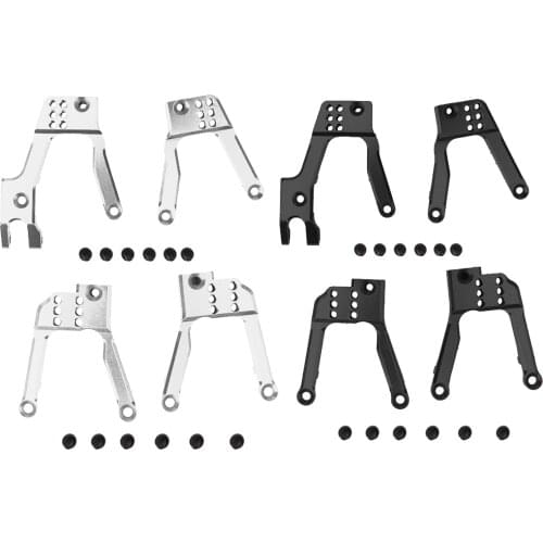 4 Alloy Shock Absorber Towers Fitting Parts for SCX10 II 90046 90047 1/10 Car Trucks