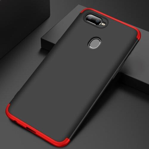 Oppo A5S CPH1909 A7 CPH1903 Case 360 Degree Protected Full Body Matte Cover for Oppo AX7 AX5S A3S A5 AX5 CPH1803 with Glass Film