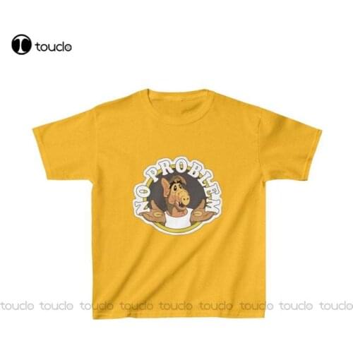 Kids T-Shirt Tv Show Alf Gift For Boys And Girls Birthday Streetwear Holidays Cool Shirt All Size No Problem Cotton T Shirt Tee