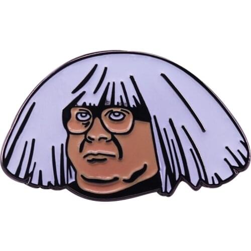 Ongo gablogian Enamel Pin Art Collector Brooch Charmed I'm sure jewelry