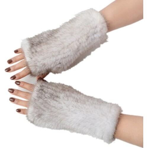 ERaBLe Women's Fur Mittens China