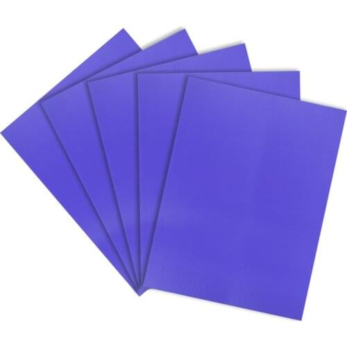 Uxcell Corrugated Plastic Sheets,3mm Blue Blank Yard Lawn Signs,12Inch x 16Inch 5pcs