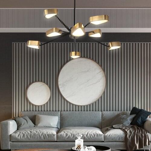 Hot sale Bedroom Drawing Room Restaurant Luminaire Suspension Pendant Light Chandeliers Hanging Lightings