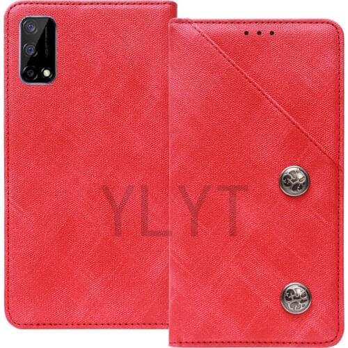 ITien TPU Protection Durable Flip Genuine Leather Cover Phone Case For Realme Q2i Q2 Q3 Narzo 30 Pro 5G 6.5 inch Wallet Etui