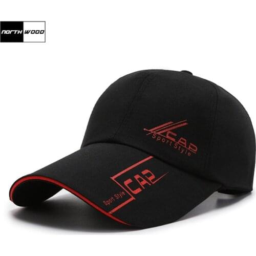 NORTHWOOD Fashion Kpop Mens Baseball Cap Long Brim Snapback Dad Hats For Women Gorras Hombre Trucker Cap Male Sun Golf Caps
