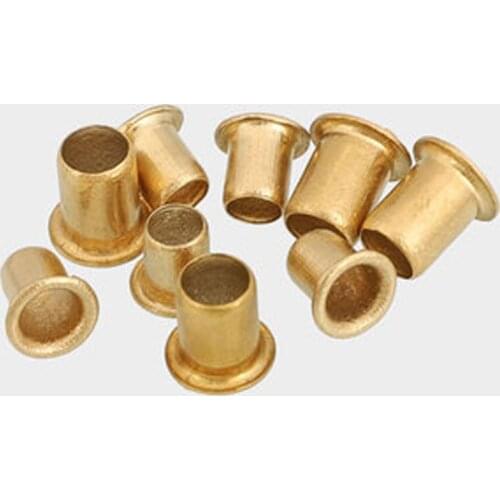 M4 Brass Hollow Rivet Through hole Rivets 4-10mm Length