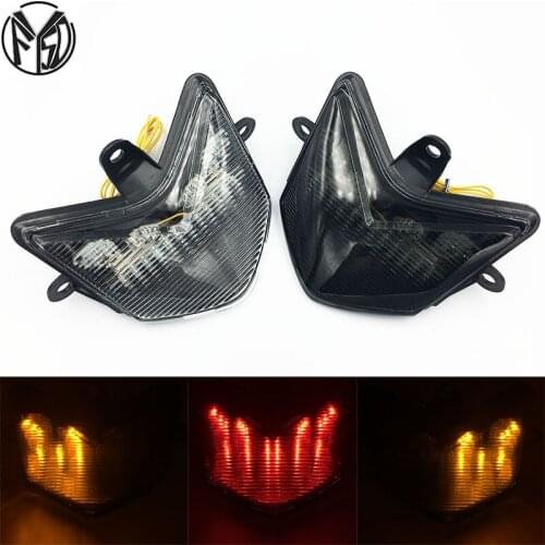 Motorcycle LED Integrated Rear Tail Light Taillight with Turn Signals Lamp For Kawasaki 2004 2005 ZX10R ZX-10R ZX 10R 04 05
