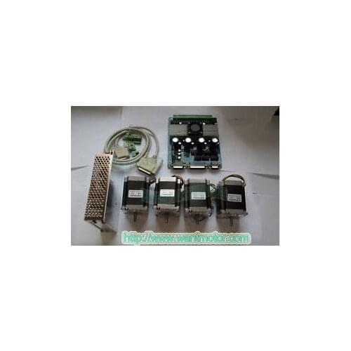 Nema 23 Stepper Motor 270oz-in,3A +4 Axis Board CNC Kit of wantai free shipping to USA, CA, AU, NZ,DE,RU,UK,IT,FR,BE,JP etc